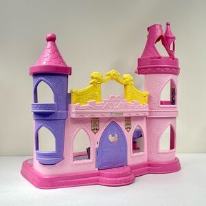 Fisher-Price Pink Purple Yellow Princess Castle Playset